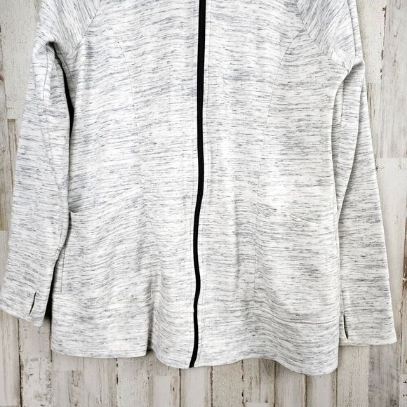 Tek Gear Zip Up Hoodie Heather Gray Size Large - Picture 9 of 11